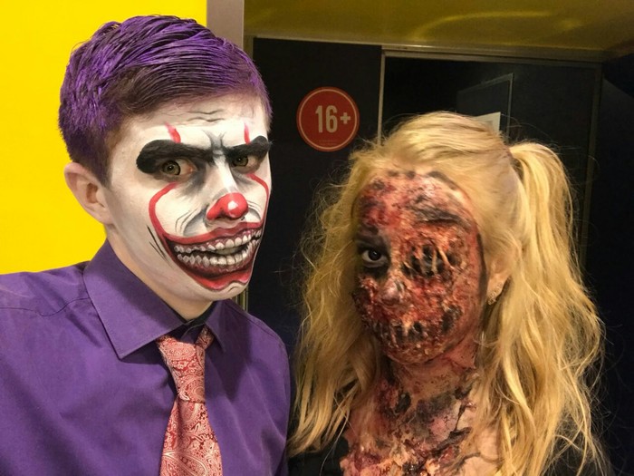 В Планете Кино (кинотеатр) Хэллоуин