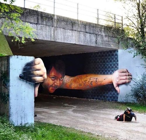 beautiful street art - Street art, beauty, Longpost, A selection