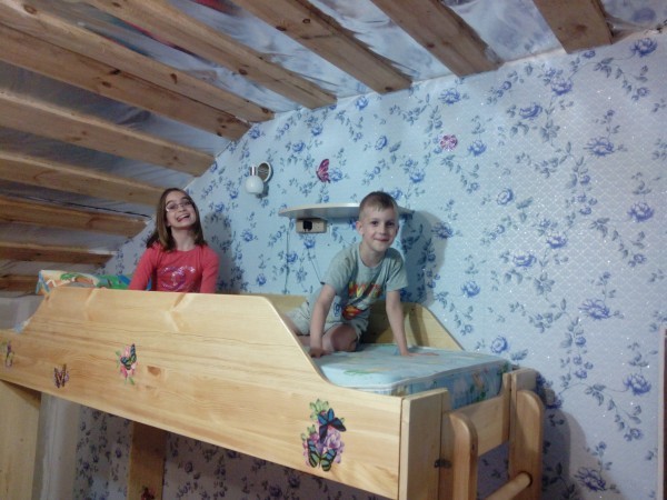 Loft bed - My, With your own hands, Bed, Woodworking, Longpost