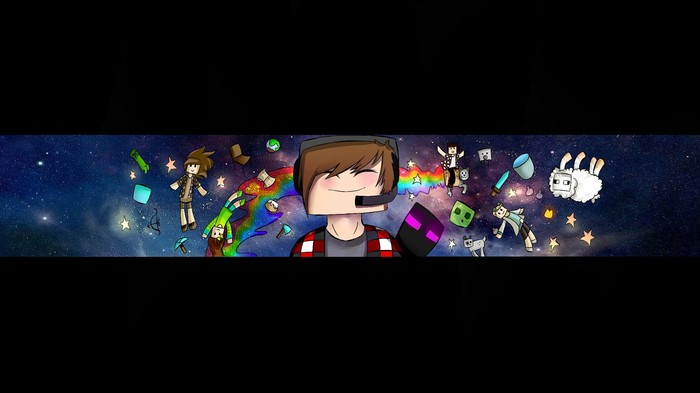 Found a new header for the YouTube channel. Rate? - Youtuber, Cap
