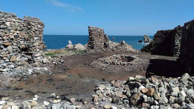 Wild coast of Crimea. - My, Crimea, Travels, Sea, Longpost