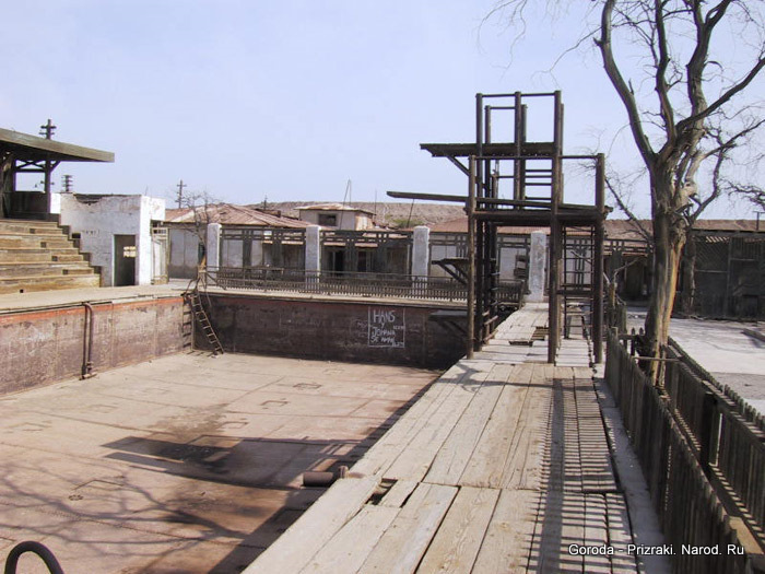 Abandoned mining town of Humberstone, Chile. - , mining town, Chile, , Abandoned, Longpost, Urbanphoto