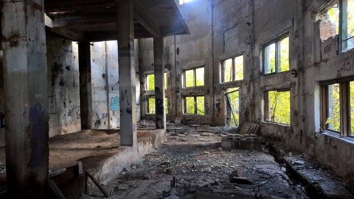 How do you like the interior? - Ruins, Ruin, Interior, House, Factory, The photo, Abandoned place, Abandoned