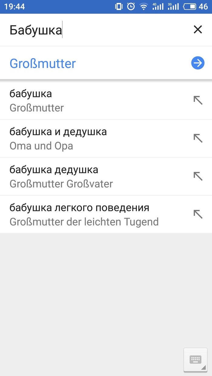 Thanks Google translator - My, Grandmother, My, Google translator