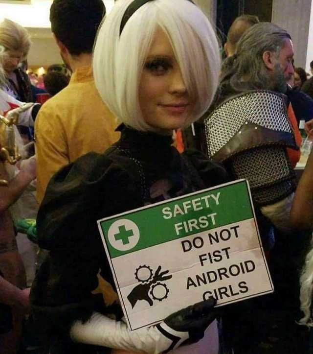 Safety first - NIER Automata, Yorha unit No 2 type B, Cosplay