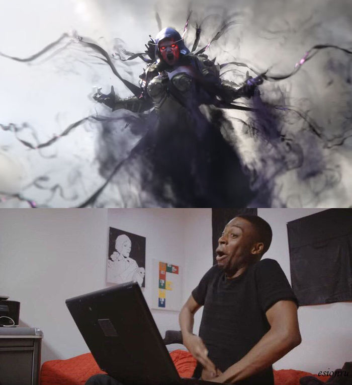 When I saw Sylvanas in the new expansion video - Wow, World of warcraft