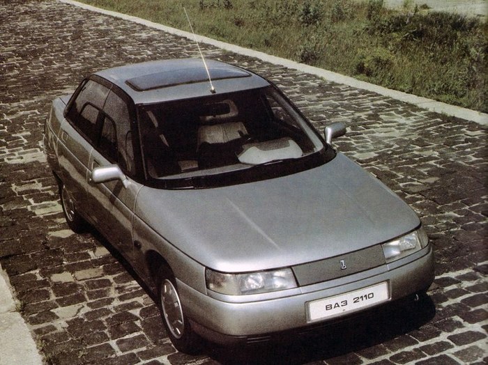 Неизвестная ВАЗ-2110: какой готовили "десятку" в 1980-х. Происхождение дизайна АвтоВАЗ, Ваз-2110, Десятка, Отечественный Автопром, Длиннопост