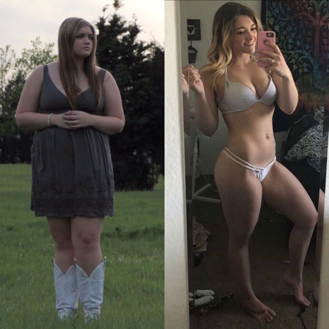 Here is the transformation! - Slimming, Girls, Swimsuit, Longpost