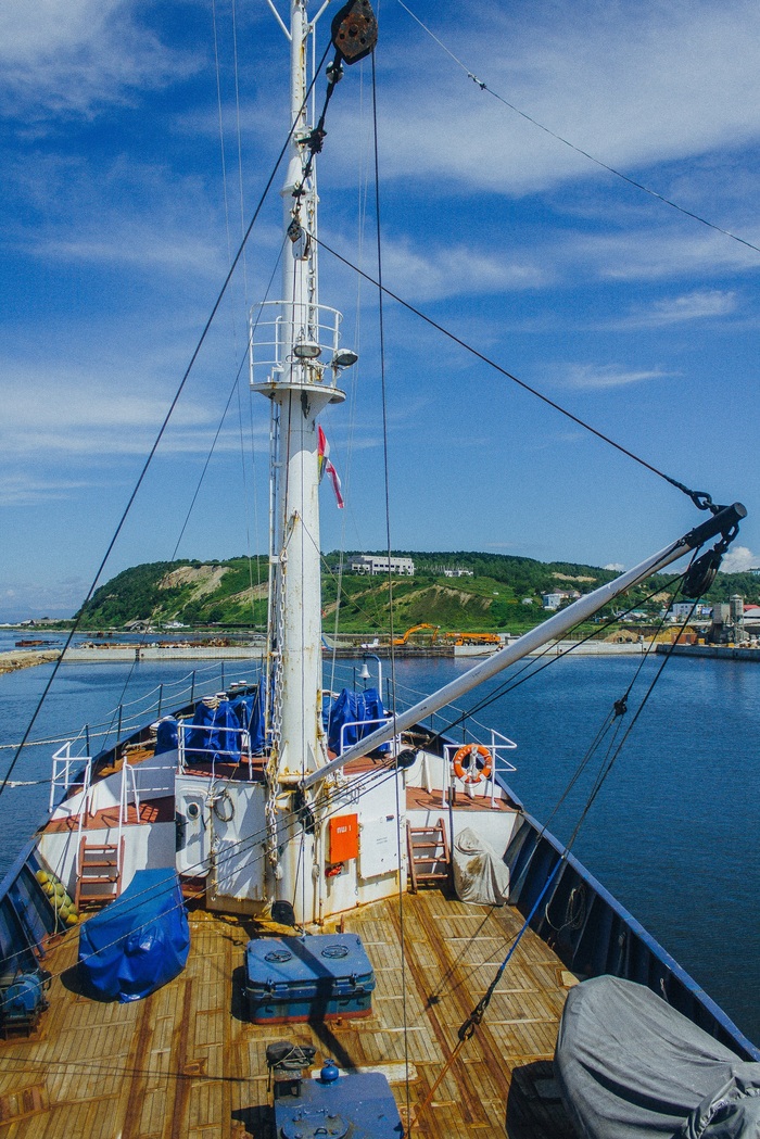 Ships do not smell of the seas, they were washed by the ocean - My, Ship, Sakhalin, Island, , Longpost