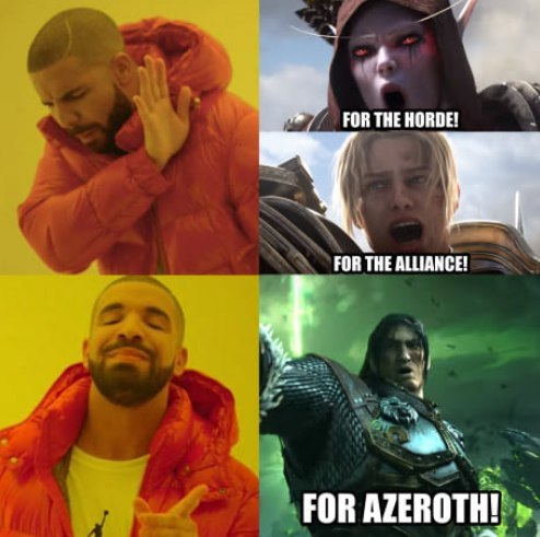 Briefly about the new addon - Warcraft, World of warcraft, Battle for Azeroth, Cinematic, Memes, Sylvanas Windrunner, Anduin Rinn, Varian Wrynn