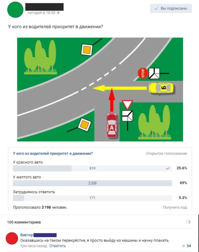 The only right decision - Screenshot, Traffic rules