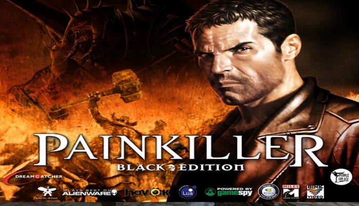 [2000 Games] PAINKILLER - Cleansing Purgatory! - My, Painkiller, Games, Games of the 2000s, Shooter, Demon, GIF, Video, Longpost