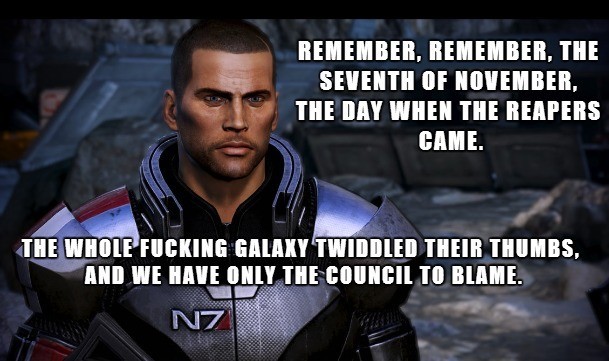 Happy N7 Day! - Mass effect, N7, , N7 Day, 