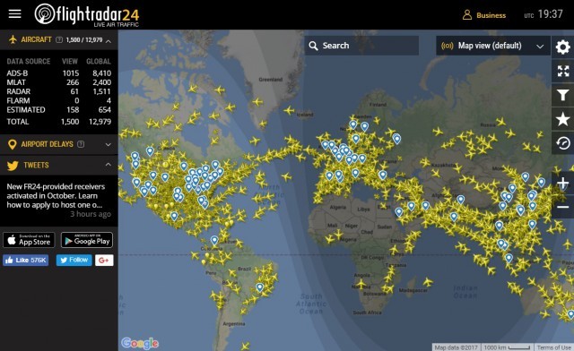 Flightradar24 - how does it work? - Flightradar24, Aviation, Longpost, Geektimes