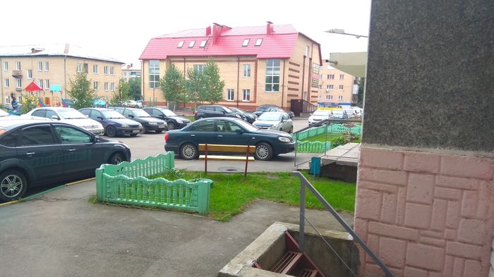 About sidewalk parking - My, Parking, Неправильная парковка, Kopeysk, Traffic police, Longpost