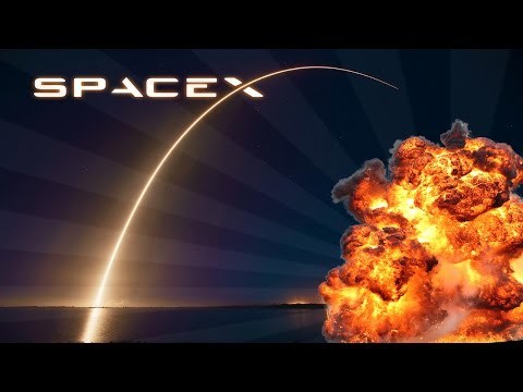 Двигатель ракеты Falcon 9 взорвался при испытаниях - Falcon, Falcon 9, Илон Маск, Взрыв, Авария