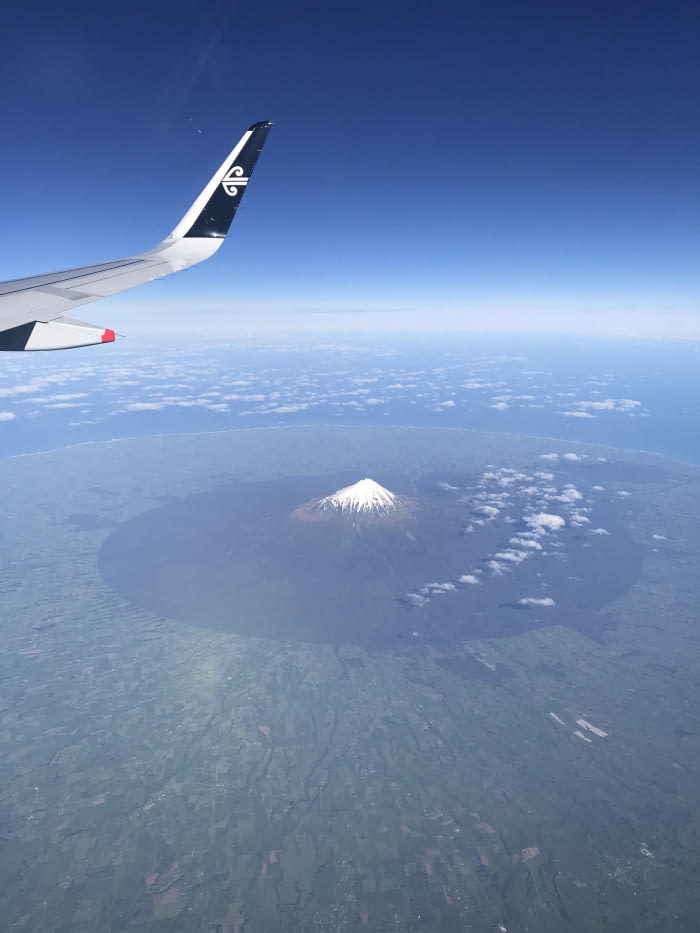 Perfect circle - Taranaki, Volcano, Amazement, The photo