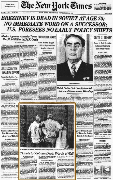 What foreign media wrote about the death and the era of Brezhnev. - , Western media, Politics, Story, Leonid Brezhnev, Longpost, Media and press