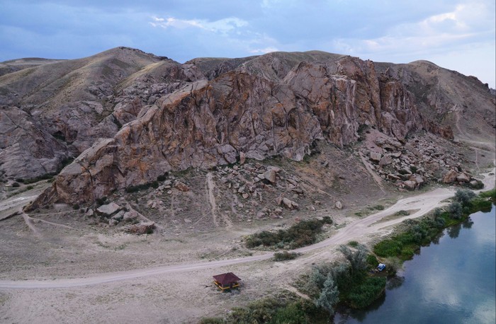 Written rocks on the Ili River. - Almaty, Tamgaly Tas, Kapchagay, Kazakhstan, Tourism, Ethno, Story, Buddhism, Longpost