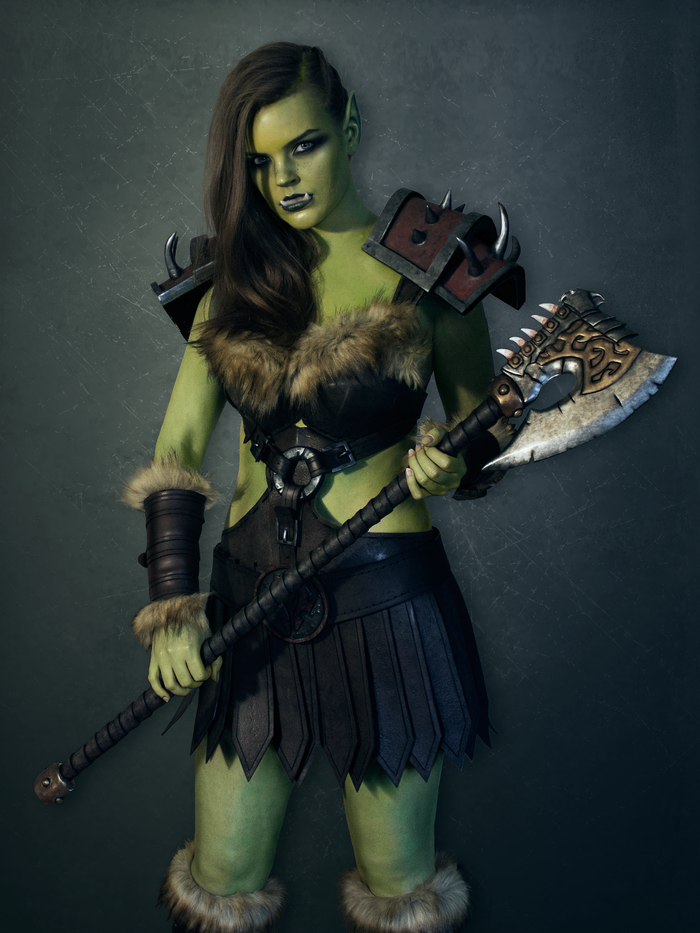 Orc Cosplay - by - Celexa , , World of Warcraft, Warcraft, , 