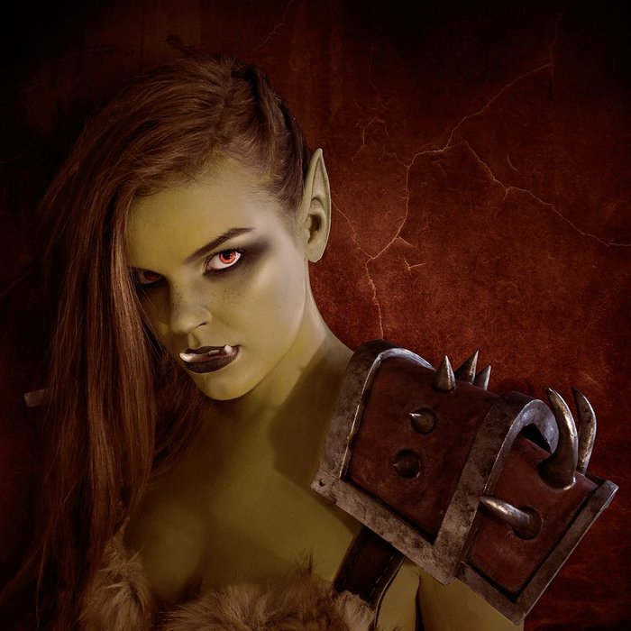 Orc Cosplay - by - Celexa , , World of Warcraft, Warcraft, , 