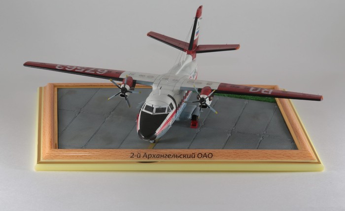 Aircraft model L-410 1/72 - My, Modeling, Stand modeling, Scale model, Models, Airplane, Prefabricated model, Longpost, l-410