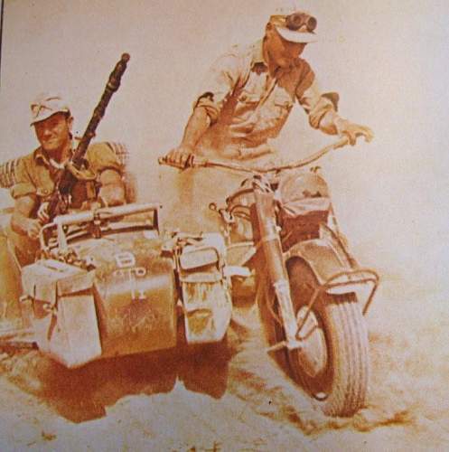 BMW r75 Sahara Camo