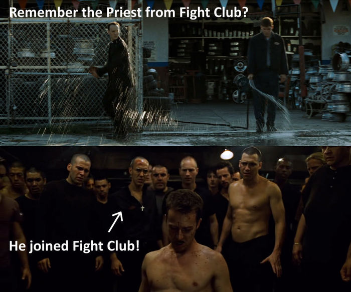 Fun Fact: Fight Club - Fight club, Movies, Facts, Interesting, Reddit, Fight Club (film)