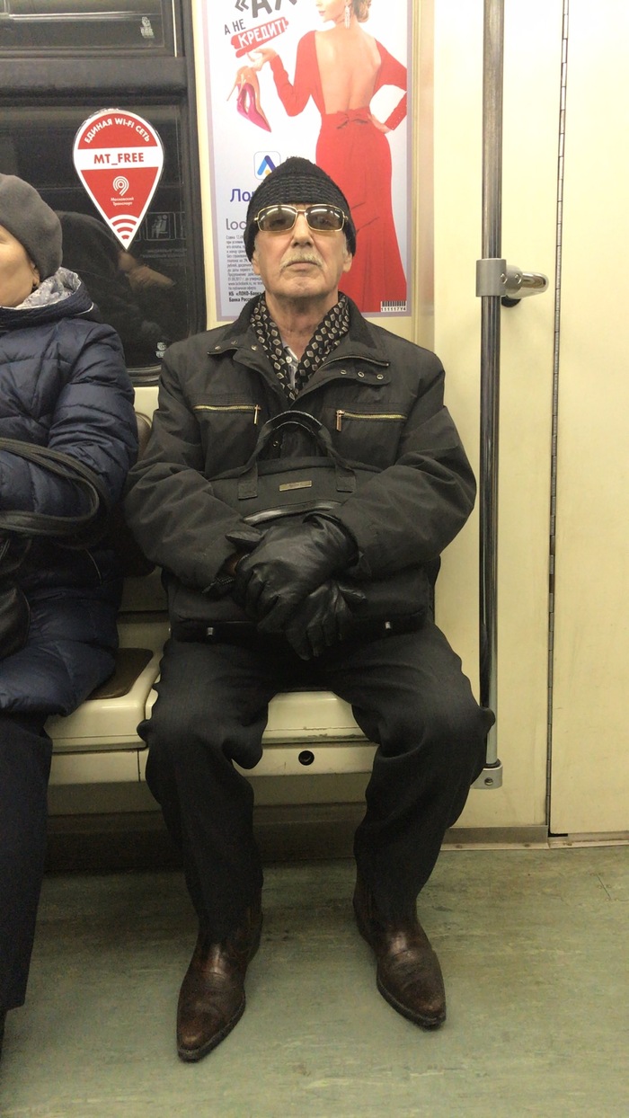 Stan Lee came to visit - My, Stan Lee, Metro, My