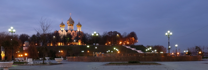 Evening frosty Yaroslavl - The photo, My, Evening, Yaroslavl, Gold ring of Russia