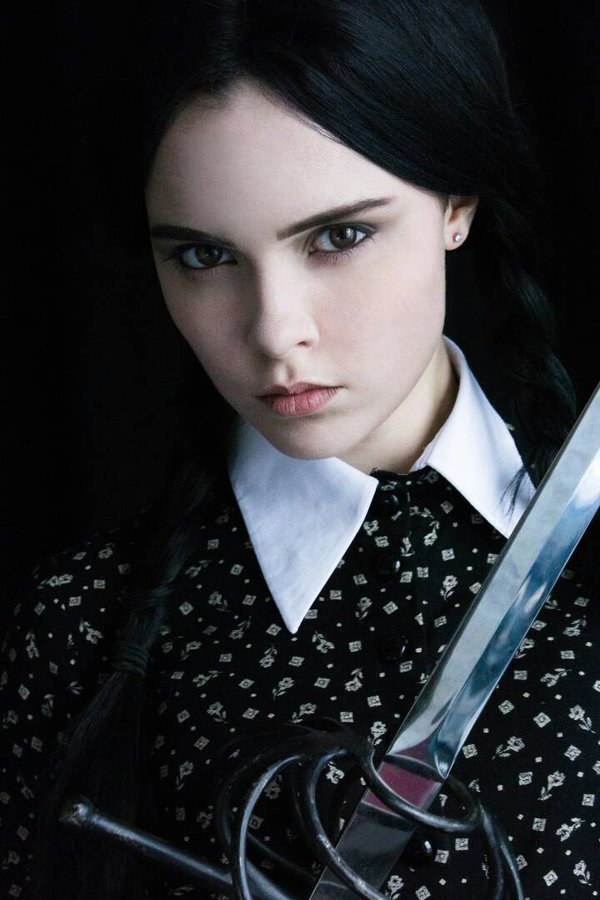 Wednesday Addams! - Wensday Addams, Cosplay, Girls, Sladkoslava, Ilona Bugaeva