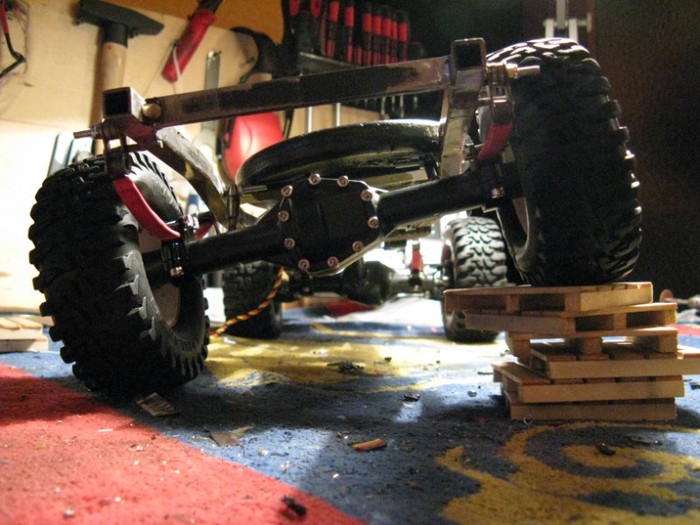 Сделанный вручную из металла УАЗ-469 в масштабе (1/10) | Пикабу