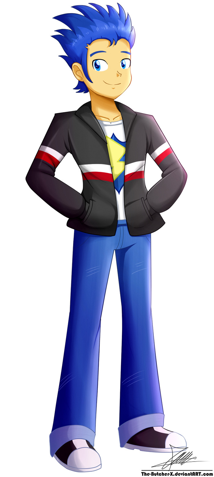 .:Flash Sentry - EqG Style:. (  ) My Little Pony, Equestria Girls, Flash Sentry, , Thebutcherx