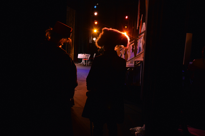 On the other side of the wings - Theatre, My, Behind the scenes, Play