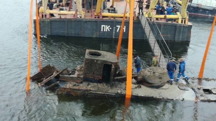 In Volgograd, when lifting an armored boat, a galley of the Petrine era was discovered - Bq-31, Volgograd, Battle of stalingrad, , League of Historians, Longpost