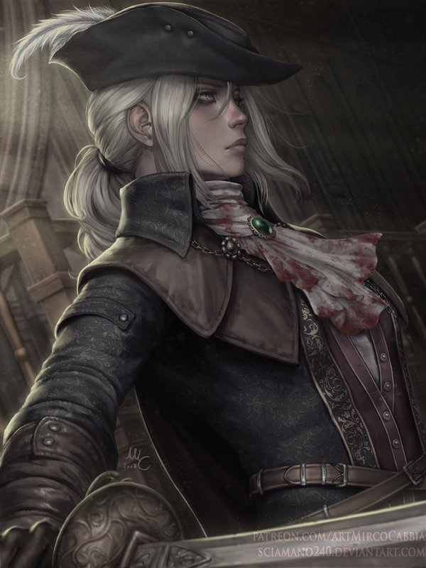 Lady Maria - Bloodborne DeviantArt, , , , Bloodborne, Lady Maria, Sciamano240