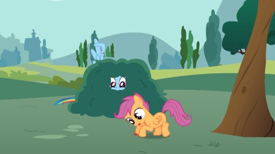 Laser Pointer My Little Pony, Rainbow Dash, Scootaloo, 