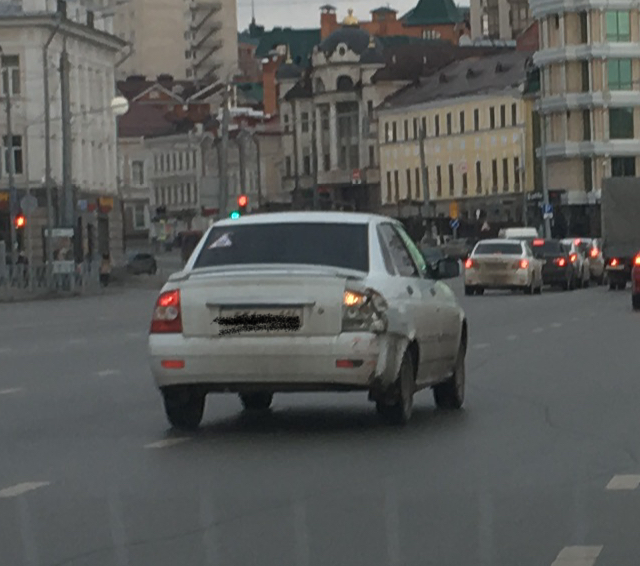 Тачка терминатора - Моё, Терминатор, Приора, Машина