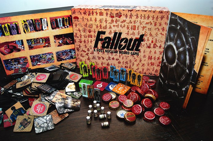 FALLOUT A POST NUCLEAR BOARD GAME - My, Fallout, Fallout 2, Fallout 3, Fallout 4, Fallout shelter, , With your own hands, Board games