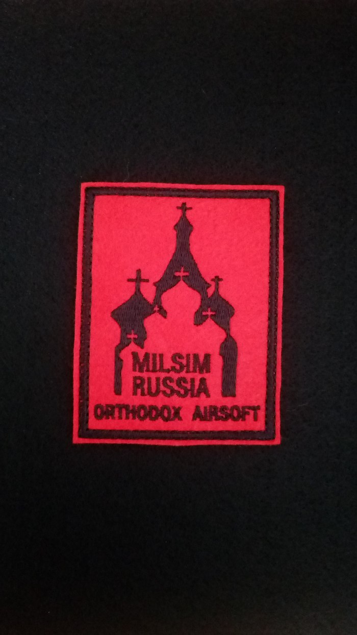 Milsim Russia - My, Chevron, Embroidery, Milsim, Airsoft, Airsoft, Airsoft4you