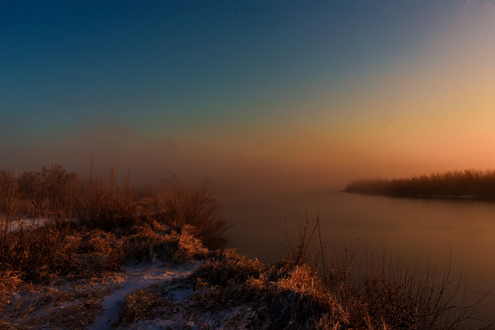 picture just because - My, Bagan, Novosibirsk, Fog, , 