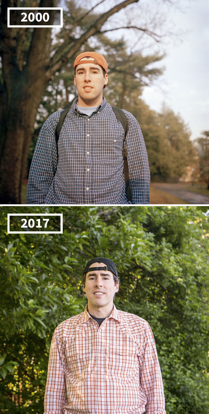 Amateur photo of how people have changed in 17 years - The photo, People, Friends, Longpost