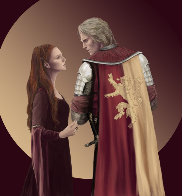 A selection of art on the Game of Thrones, author - denkata5698 - Game of Thrones, Daenerys Targaryen, Jon Snow, Cersei Lannister, Jaime Lannister, Art, Longpost