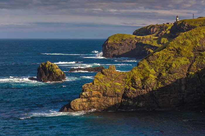 Cape End of the World and Spanberg lighthouse - Shikotan, Kurile Islands, Lighthouse, Russia, Nature, The photo, Landscape, Longpost