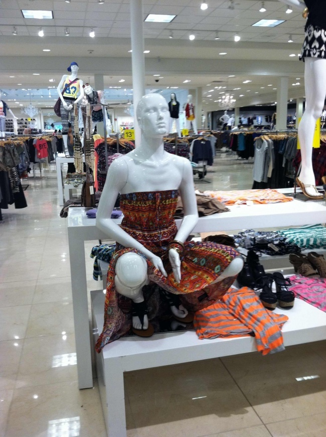 Spectacular mannequins that seem to be trying to tell us something - Dummy, Humor, Advertising, Longpost