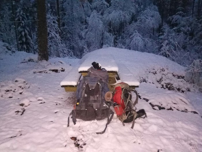 К Питеру подкрадывается зима Туризм, Зима, Ястребиное озеро, Тег, Длиннопост