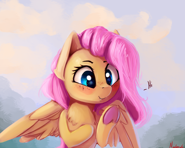 Fluttershy by Miokomata