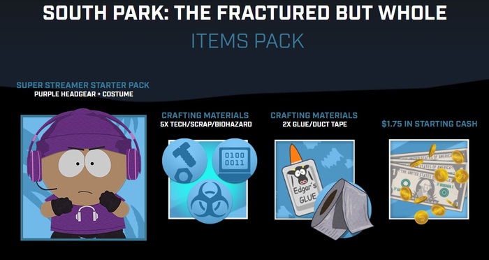 South Park: The Fractured but Whole Starter Pack - South park, The Fractured But Whole, Steam freebie, Steam, Freebie, Twitchtv