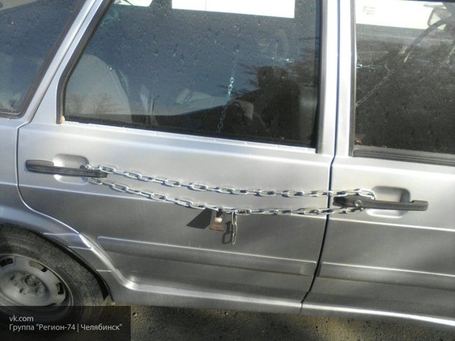 Anti-theft system. Designed and manufactured in Chelyabinsk. - Anti-theft system, Chelyabinsk, Chain, news, From the network