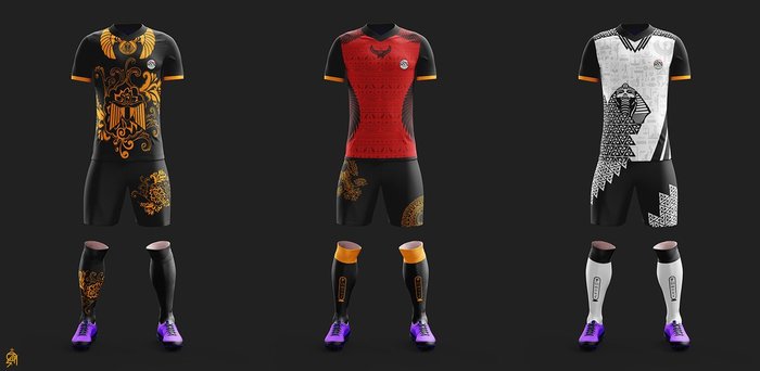 Adidas Egypt soccer jersey concept. - 2018 FIFA World Cup, , Adidas, Adidas, Football
